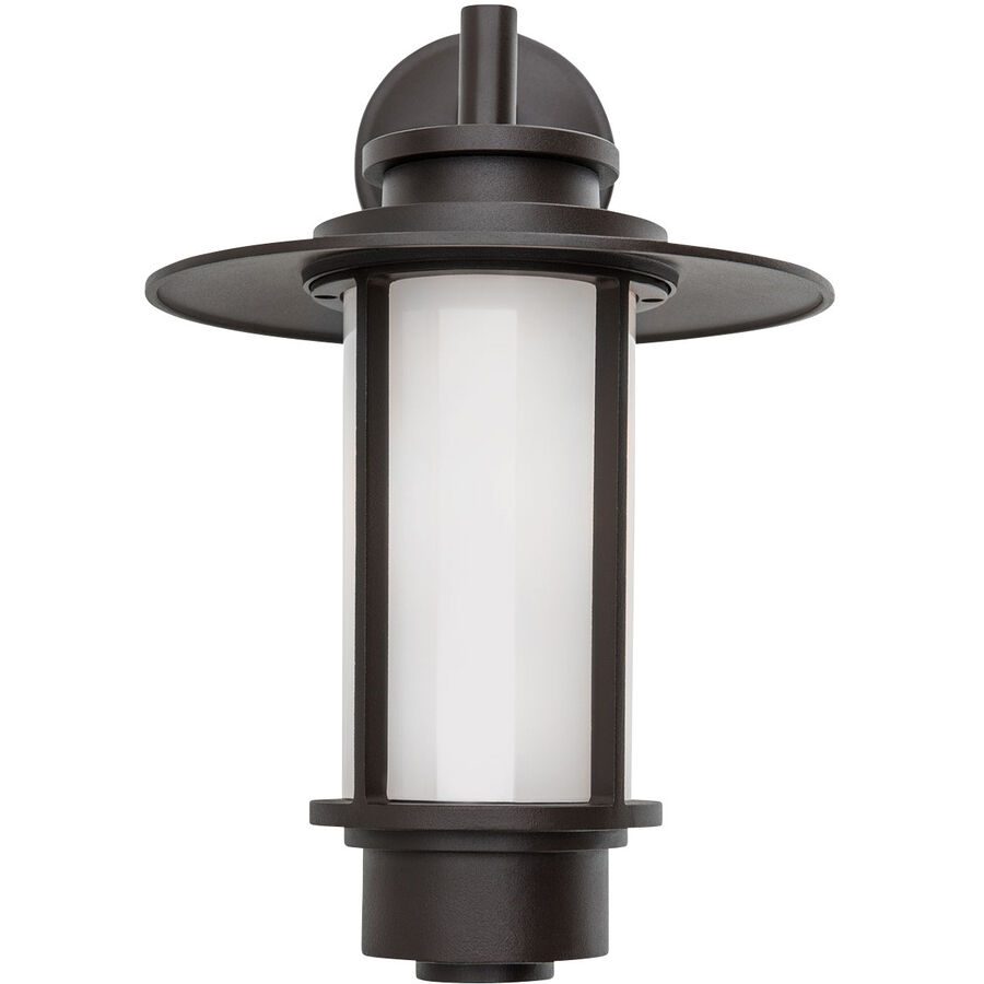 Wandlampe aussen Teiko Braun 24 cm 36.5 cm - Material: Siluminguss - Wandlampe aussen
