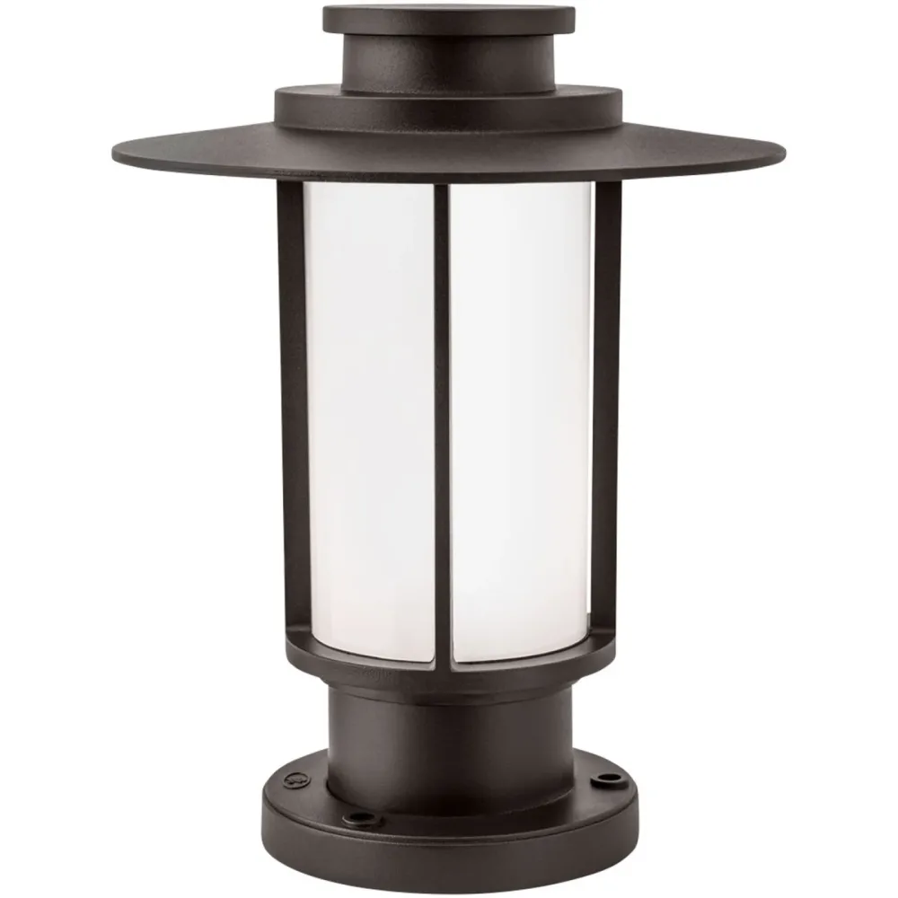 Aussenlampe Teiko Braun 24 cm 30 cm - Material: Siluminguss - Aussenlampe