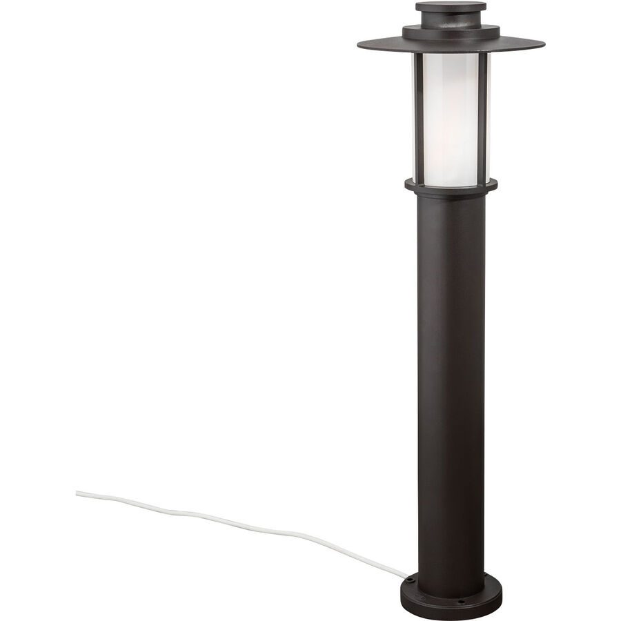 Aussenlampe Teiko Braun 24 cm 80 cm - Material: Siluminguss - Aussenlampe