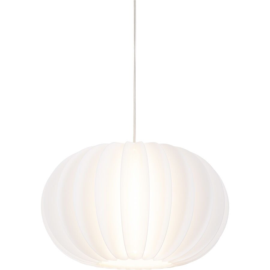 Pendellampe Lizza Weiss Kunststoff 38 cm 25 cm - Pendellampe