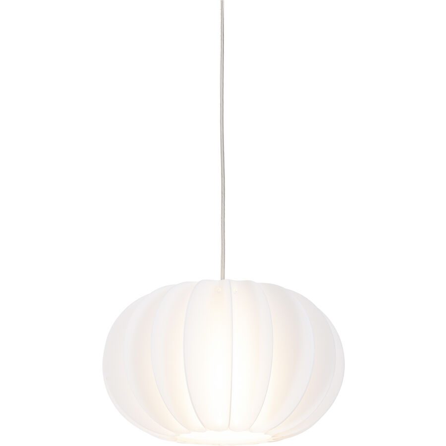Pendellampe Lizza Weiss Kunststoff 28 cm 18 cm - Pendellampe