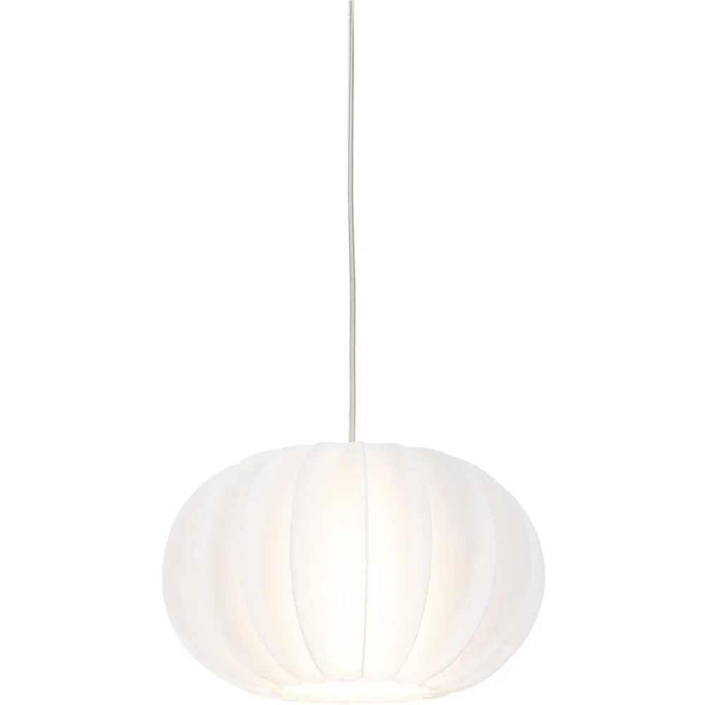 Pendellampe Lizza Weiss Kunststoff 28 cm 18 cm - Pendellampe