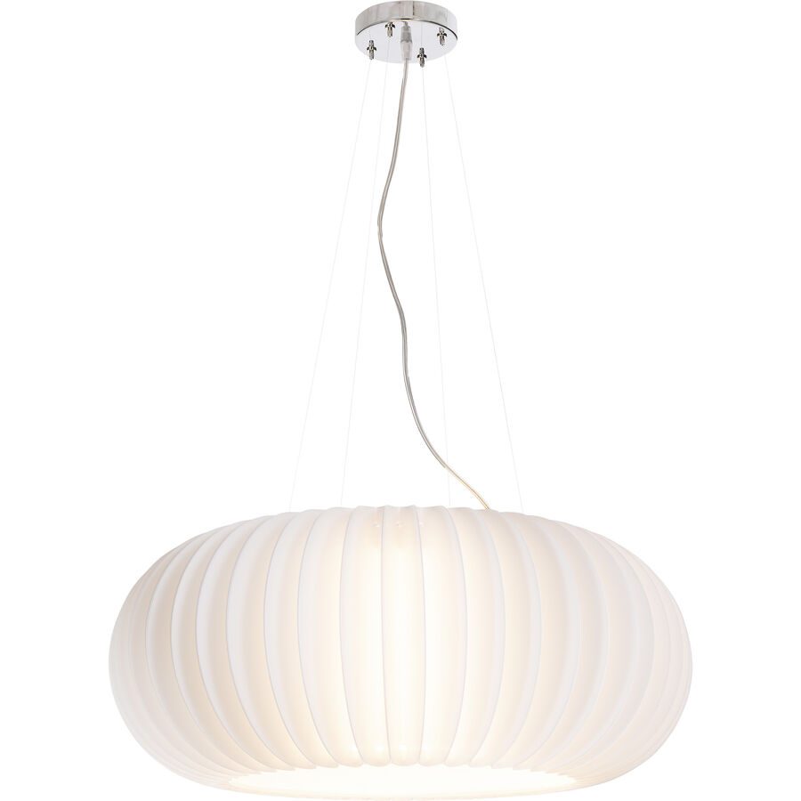 Pendellampe Lizza Weiss Kunststoff 59 cm 25 cm - Pendellampe