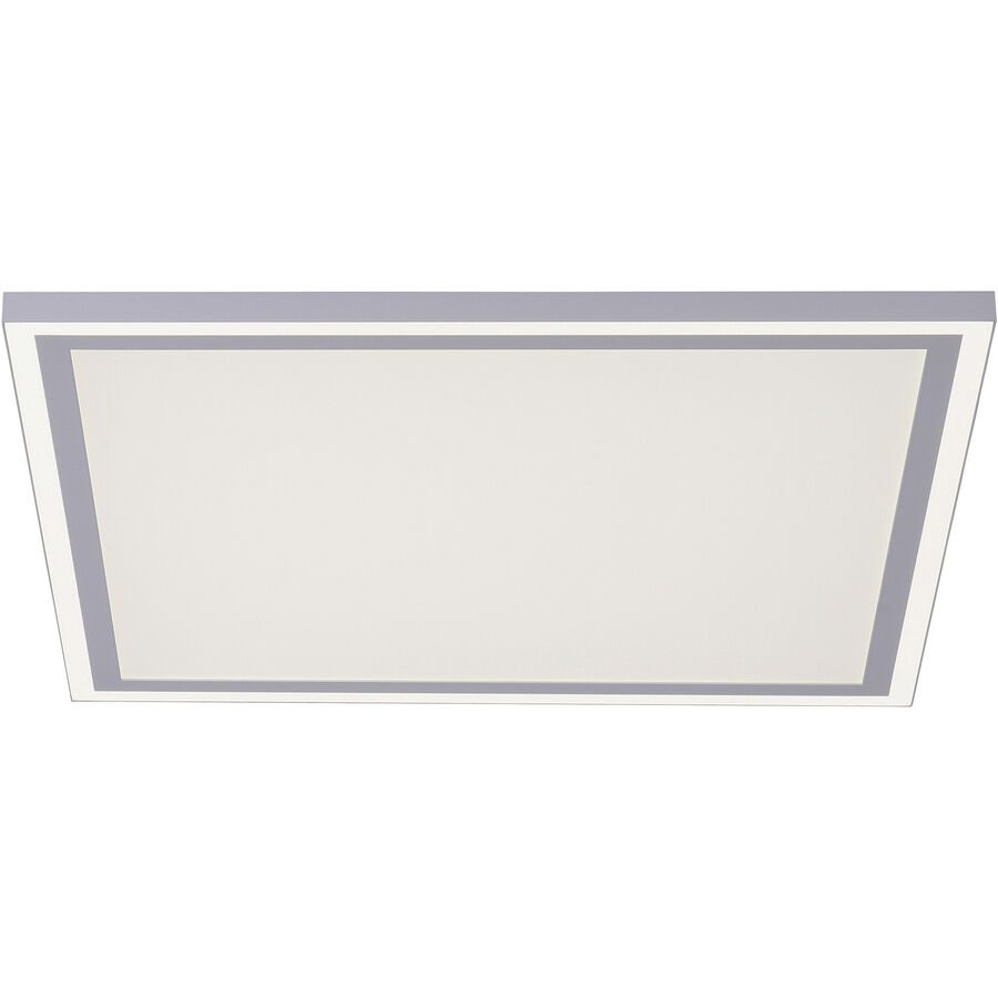 Deckenlampe Gloss Weiss Aluminium/Kunststoff 46 cm 6 cm - LED - Lichtfarbe: Extra warmweiss - Tageslichtweiss - Deckenlampe- LED Energiesparlampe