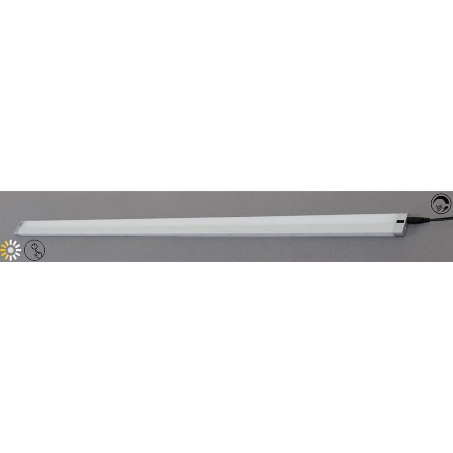 Unterbaulampe Telefunken Silber Kunststoff/Metall 80 cm 1 cm - LED - Lichtfarbe: Warmweiss - Material: Metall/Kunststoff - Unterbaulampe- LED