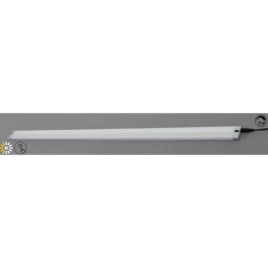 Unterbaulampe Telefunken Silber Kunststoff/Metall 80 cm 1 cm - LED - Lichtfarbe: Warmweiss - Material: Metall/Kunststoff - Unterbaulampe- LED