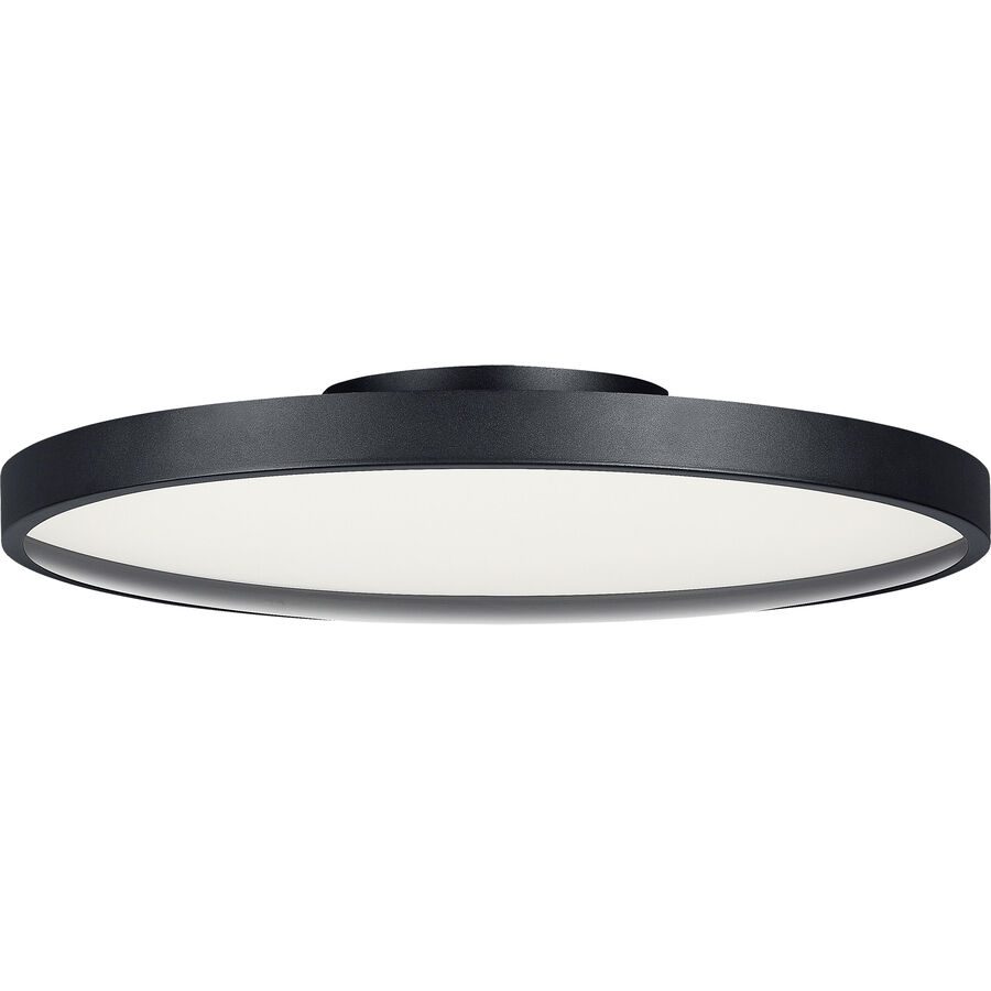 Designer-Deckenlampe Bankamp Cona schwarz D 45 cm - LED - Lichtfarbe: Extra warmweiss - Material: Aluminium/Glas - Designer-Deckenlampe- LED
