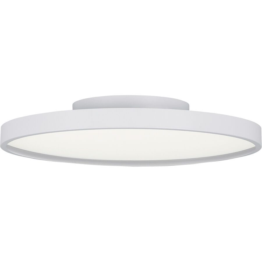 Designer-Deckenlampe Bankamp Cona weiss D 45 cm - LED - Lichtfarbe: Extra warmweiss - Material: Aluminium/Glas - Designer-Deckenlampe- LED