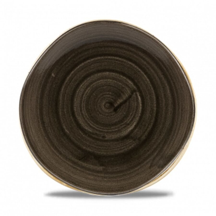 Churchill Teller tief Stonecast Schwarz Porzellan 25.3 cm - Teller tief