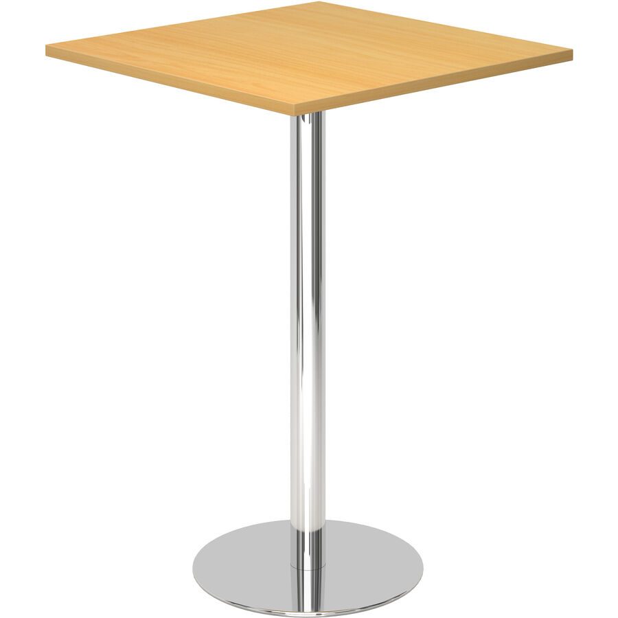 Besprechungstisch Office Braun Holz 80 cm - Farbe: buche - Material: Holzwerkstoff - Besprechungstisch