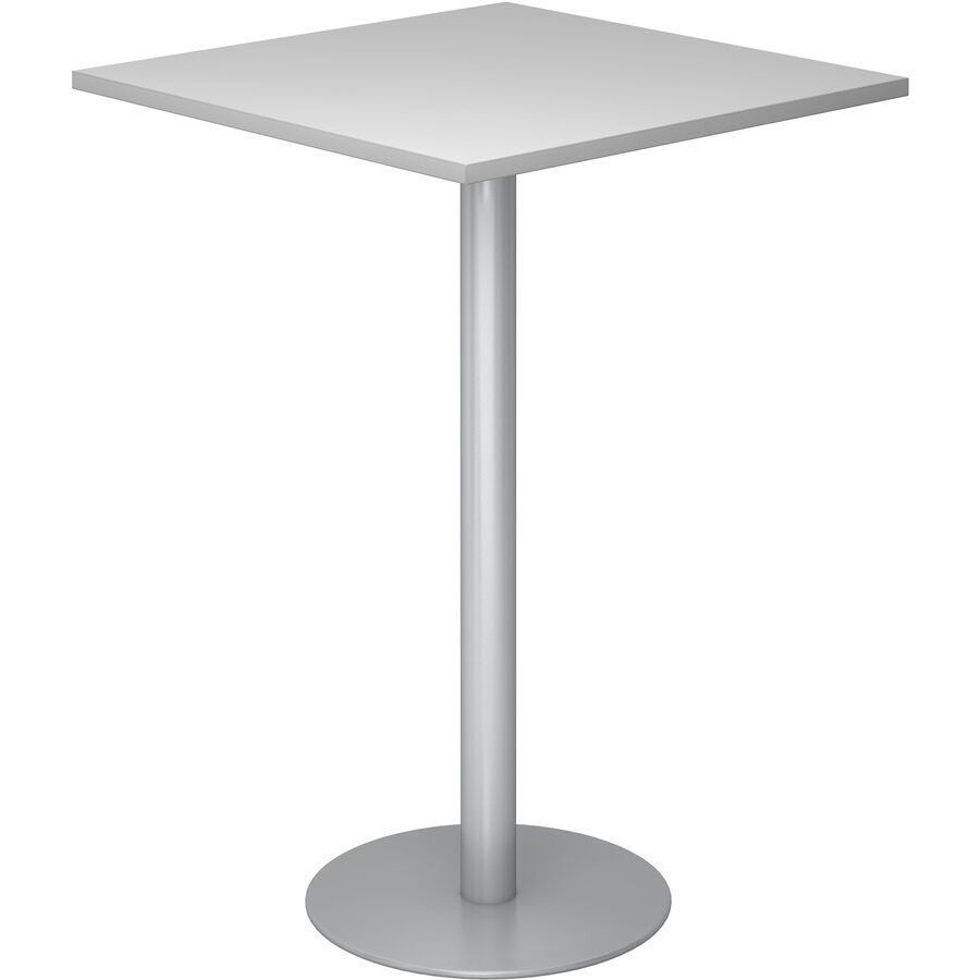 Besprechungstisch Office Grau Holz 80 cm - Material: Holzwerkstoff - Besprechungstisch