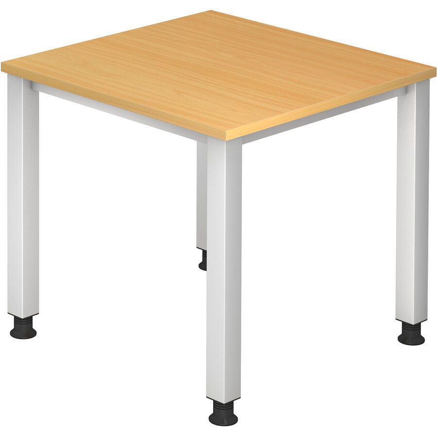 Schreibtisch Office Braun Holz 80 cm - Farbe: buche - Material: Holzwerkstoff - Schreibtisch