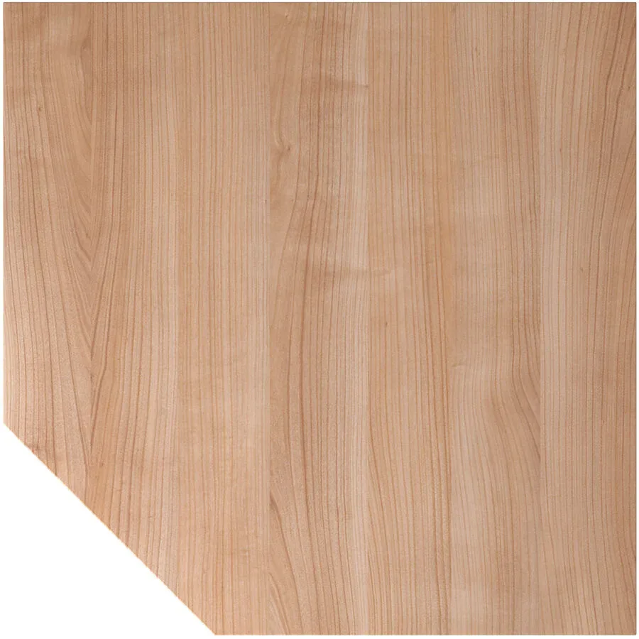 Anbautisch Office Braun Holz 120 cm Höhenverstellbar (manuell) - Farbe: Nussbaum - Material: Holzwerkstoff - Anbautisch