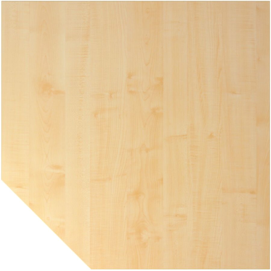 Anbautisch Office Holz 120 cm - Farbe: Ahorn - Material: Holzwerkstoff - Anbautisch