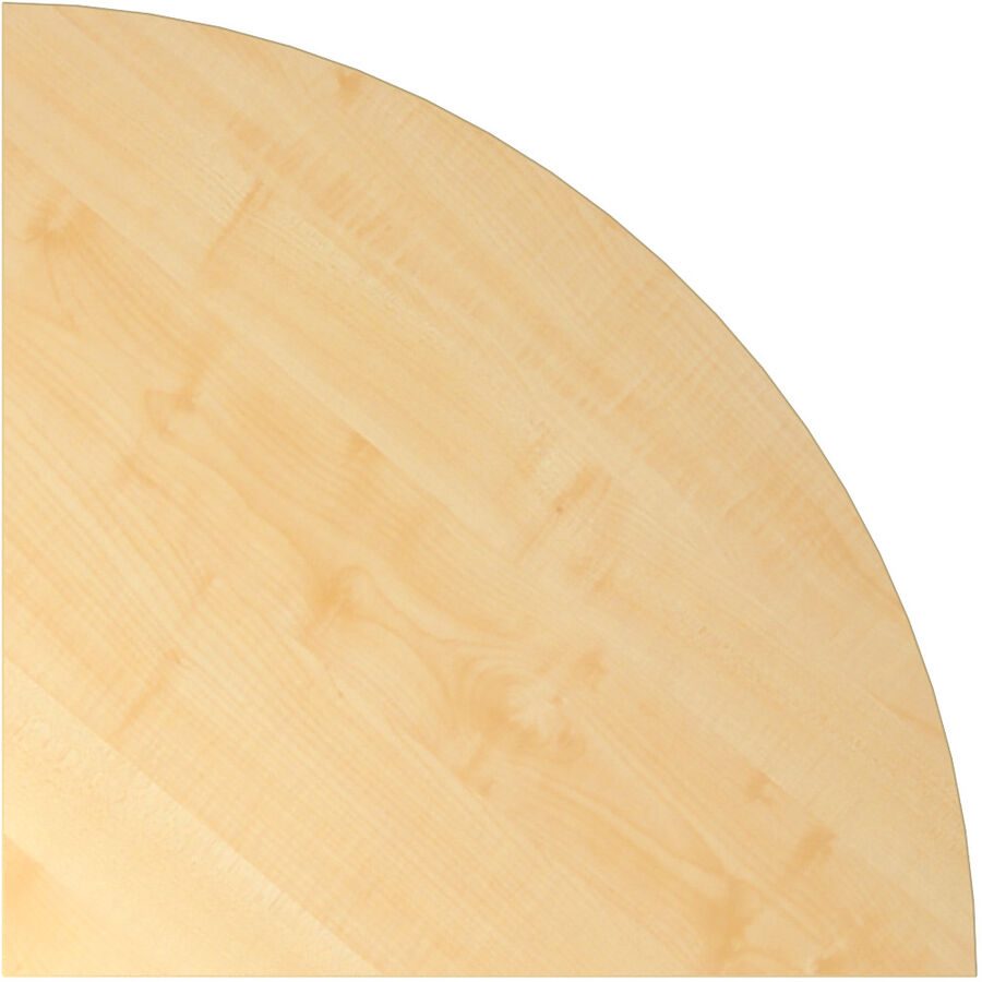 Anbautisch Office Holz 80 cm - Farbe: Ahorn - Material: Holzwerkstoff - Anbautisch