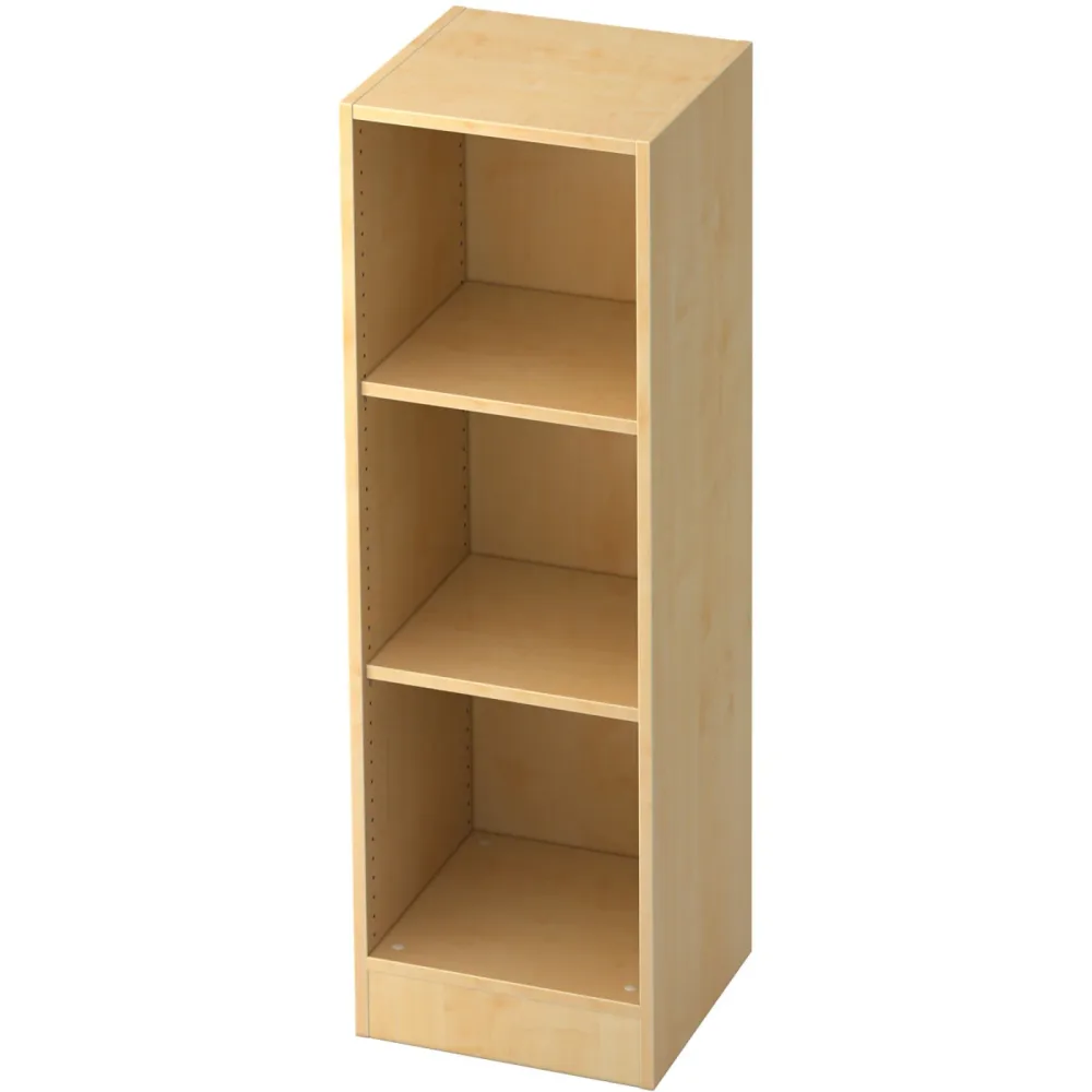 Hammerbacher Melaminharzbeschichtete Spanplatte Regal 4 406 x 400 x 1.270 mm Ahorn