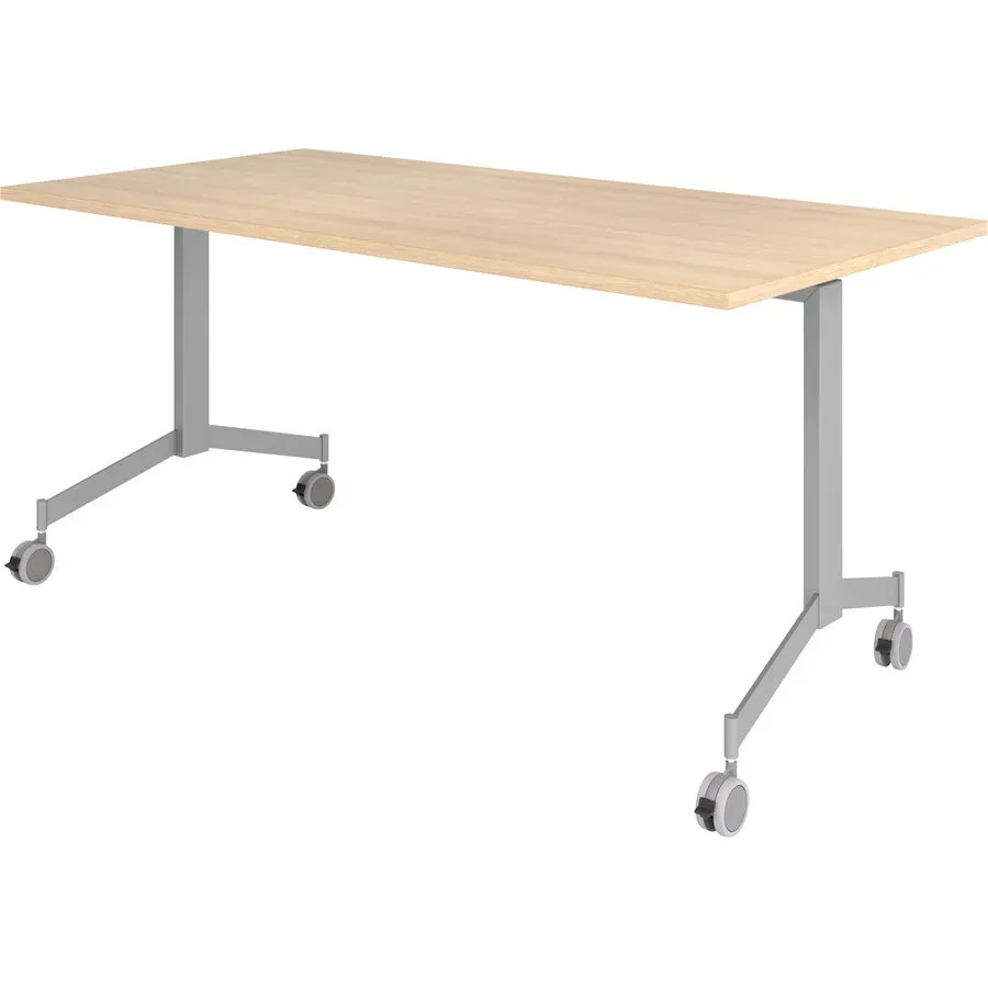 Schreibtisch Office Braun Holz 160 cm - Farbe: eiche - Material: Holzwerkstoff - Schreibtisch