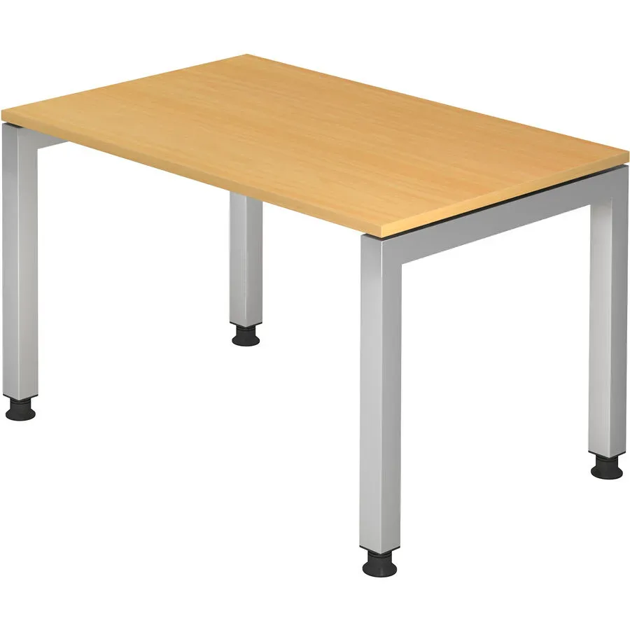 Hammerbacher Höhenverstellbarer Schreibtisch J Serie Buche 1.200 x 680 mm