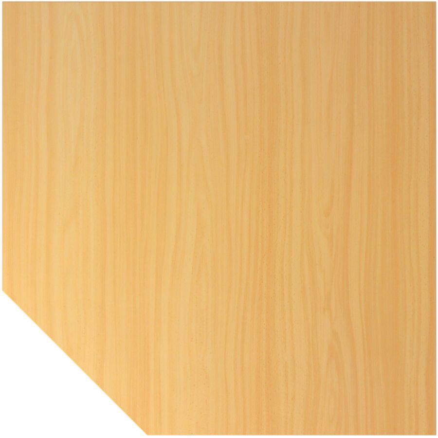 Anbautisch Office Braun Holz 120 cm - Farbe: buche - Material: Holzwerkstoff - Anbautisch