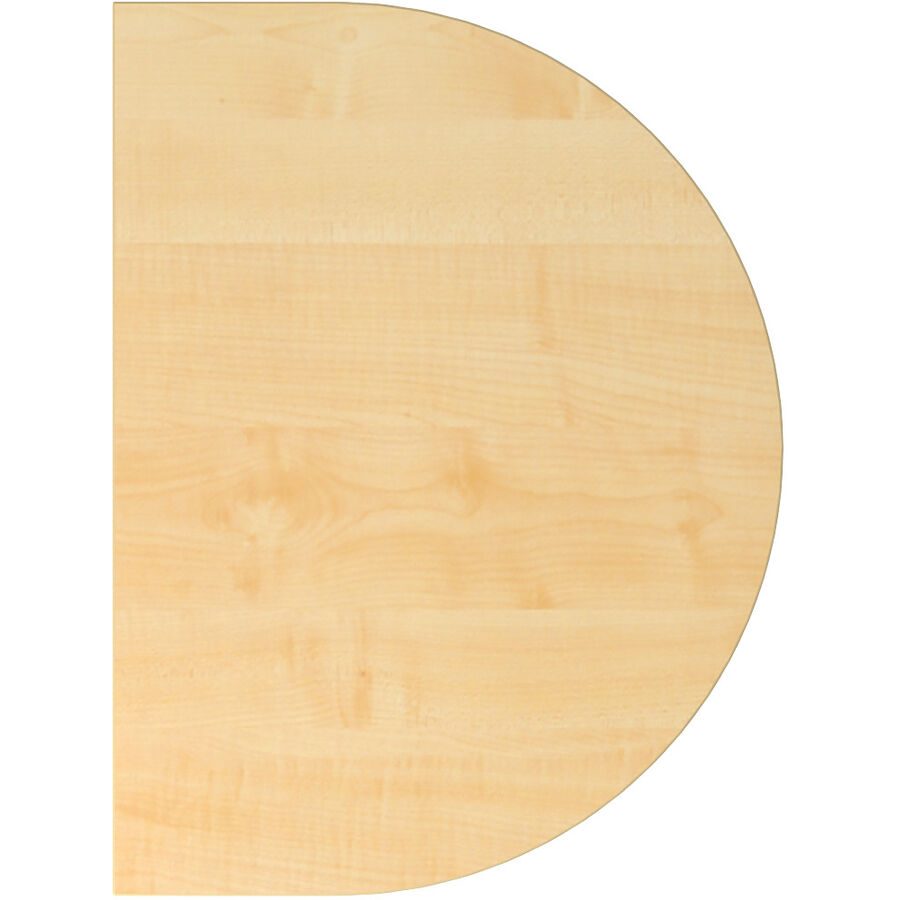 Anbautisch Office Holz 60 cm - Farbe: Ahorn - Material: Holzwerkstoff - Anbautisch
