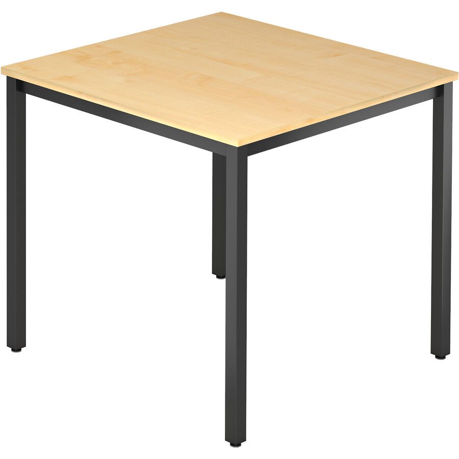 Besprechungstisch Office Holz 80 cm - Farbe: Ahorn - Material: Holzwerkstoff - Besprechungstisch