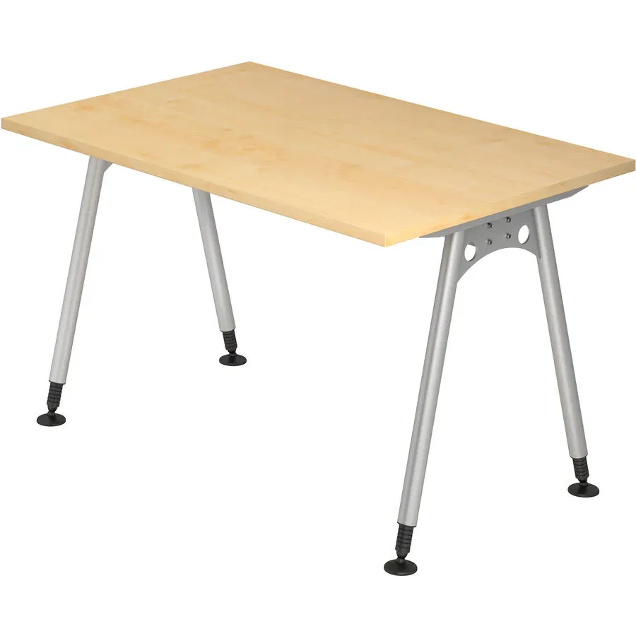 Schreibtisch Office Holz 120 cm - Farbe: Ahorn - Material: Holzwerkstoff - Schreibtisch