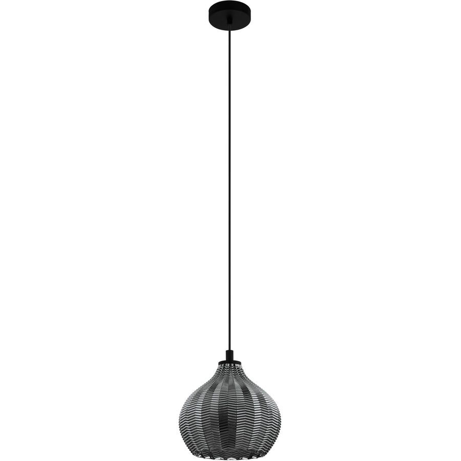 Eglo Pendellampe Tamallat Schwarz Stahl 23 cm 110 cm - Pendellampe