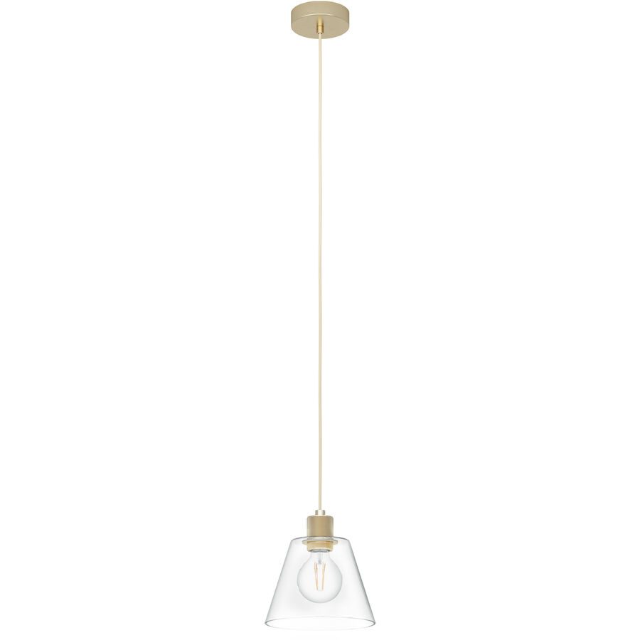 Eglo Pendellampe Copley Gold Aluminium/Stahl 20 cm 110 cm - Farbe: goldfarben - Pendellampe
