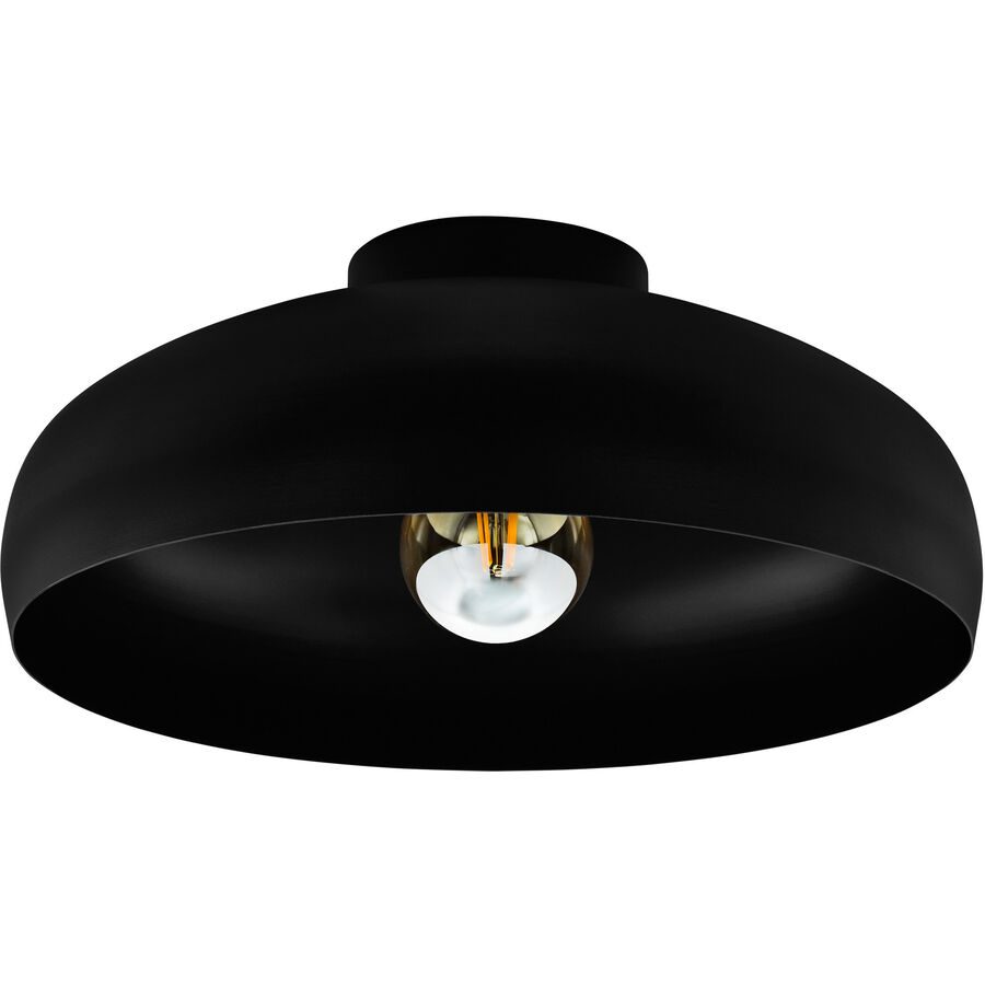 Eglo Deckenlampe Mogano Schwarz Stahl 40 cm 17 cm - Deckenlampe
