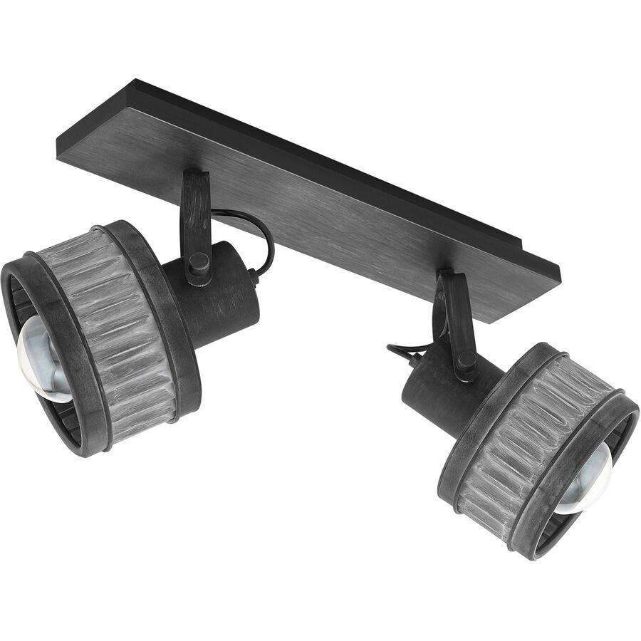 Eglo Spot Turrock Grau/Schwarz Stahl 16 cm 30 cm - Spot