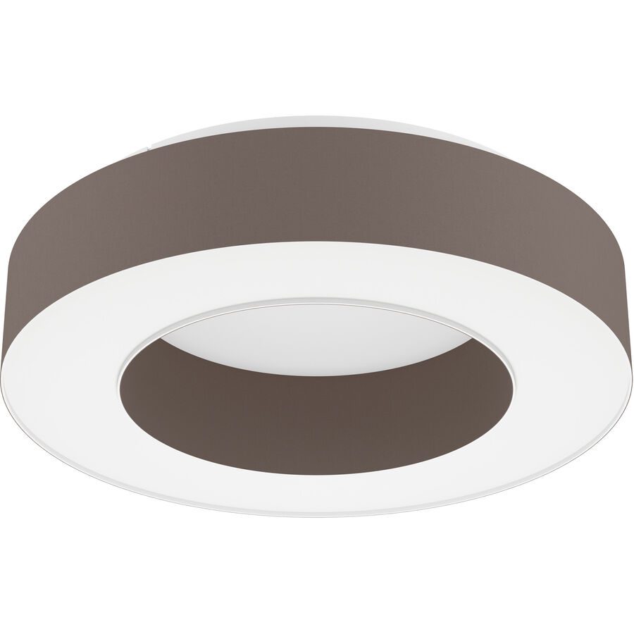 Eglo Deckenlampe Guamare Weiss Stahl 53 cm 13.5 cm - LED - Deckenlampe- LED Energiesparlampe