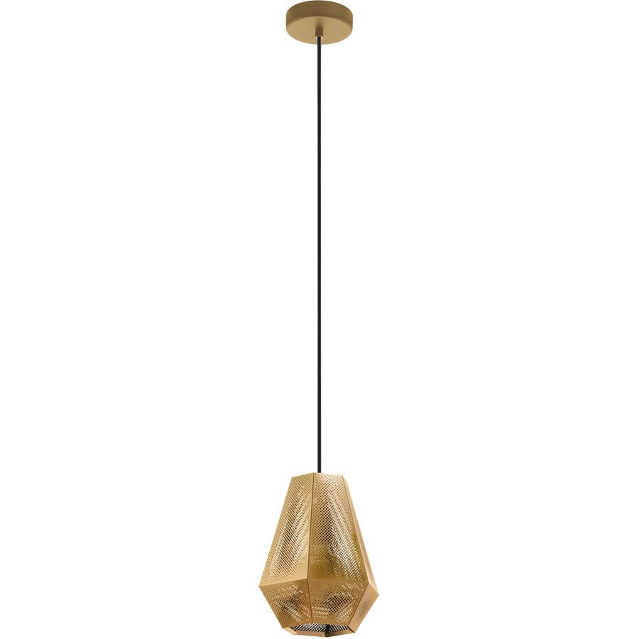 Eglo Pendellampe Chiavica 1 Stahl 20.5 cm 110 cm - Farbe: messing - Pendellampe