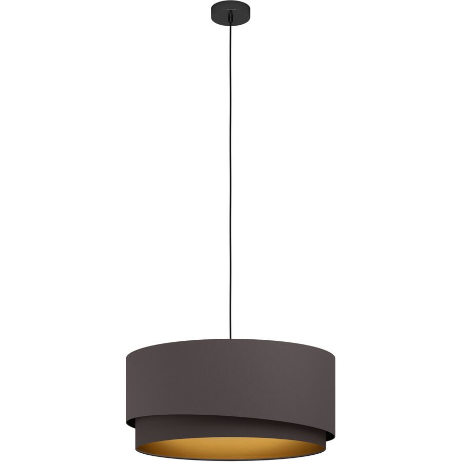 Eglo Pendellampe Manderline Schwarz Stahl 56 cm 150 cm - Pendellampe