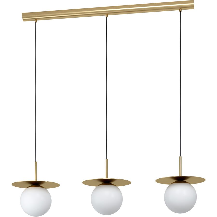 Eglo Pendellampe Arenales Stahl 27.5 cm 150 cm - Farbe: messing - Pendellampe