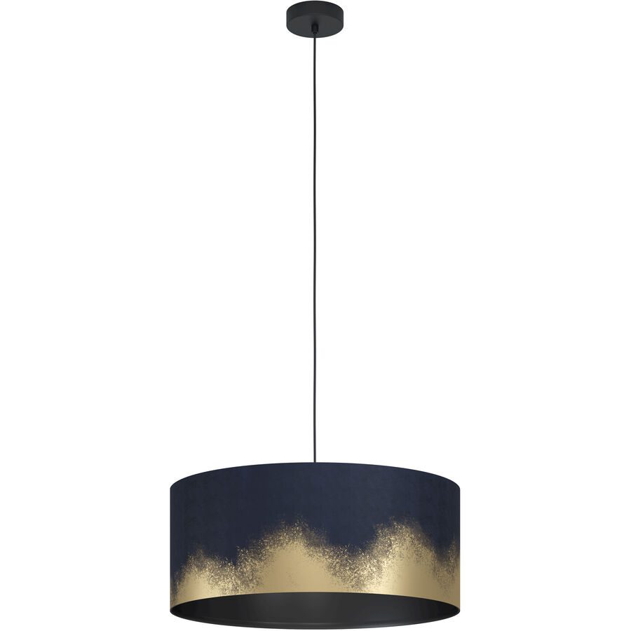 Eglo Pendellampe Casuarita Schwarz Stahl 53 cm 150 cm - Pendellampe