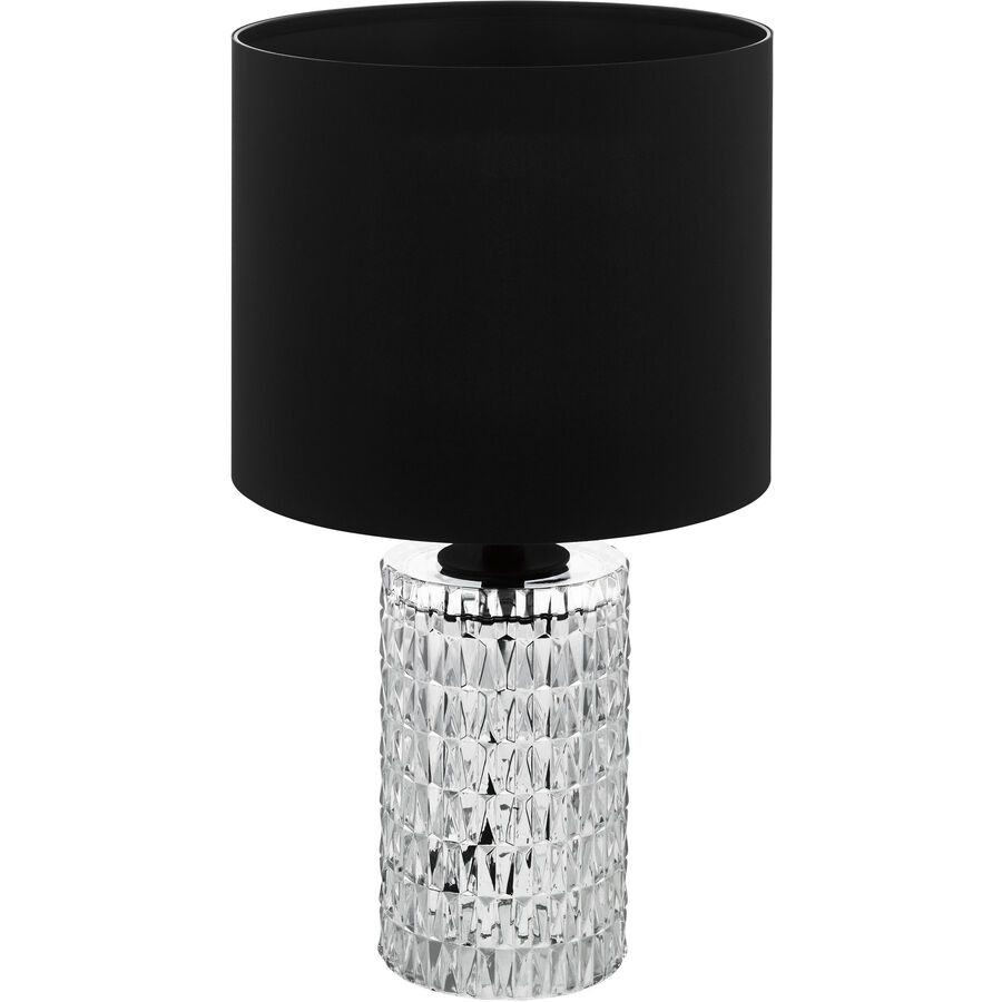 Eglo Tischlampe Sapuara Schwarz Stahl 24 cm 42.5 cm - Tischlampe