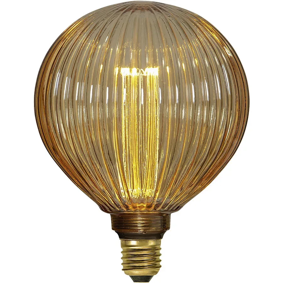 Leuchtm. Class. Amber E27 G125 1w LED