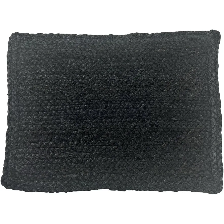 Tischwäsche Lenny Schwarz Jute 48 cm - Tischwäsche
