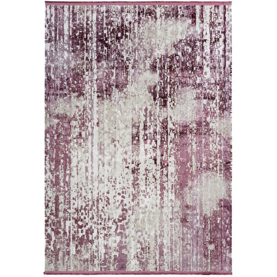 Teppich Elysee Lila Baumwolle 160 cm 230 cm - Material: Mischgewebe - Teppich
