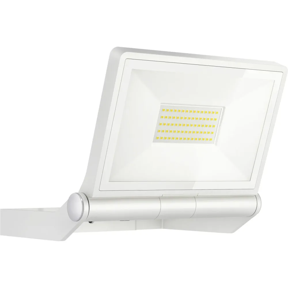 Designer-Wandlampe aussen Steinel Xled - Farbe: Weiss - LED - Lichtfarbe: Warmweiss - Material: Aluminium - Wandlampe aussen- LED Energiesparlampe