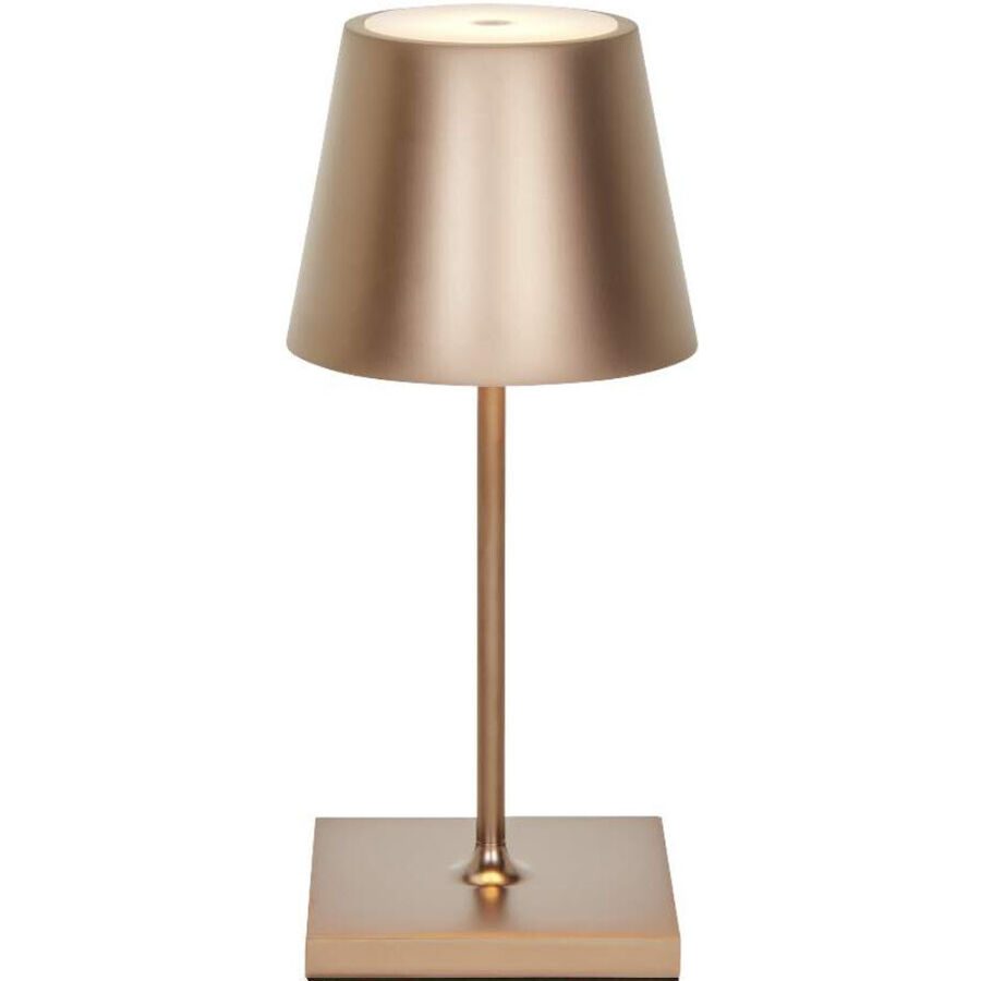 Tischlampe Aline Bronze Aluminium/Kunststoff 11 cm 25 cm - LED - Lichtfarbe: Extra warmweiss - Material: Aluminium, Kunststoff - Tischlampe- LED
