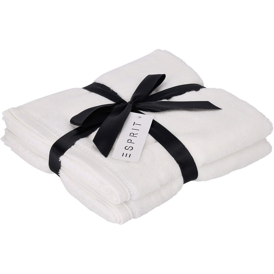 Esprit Handtuch Daily Solid Weiss Baumwolle 50 cm - Handtuch