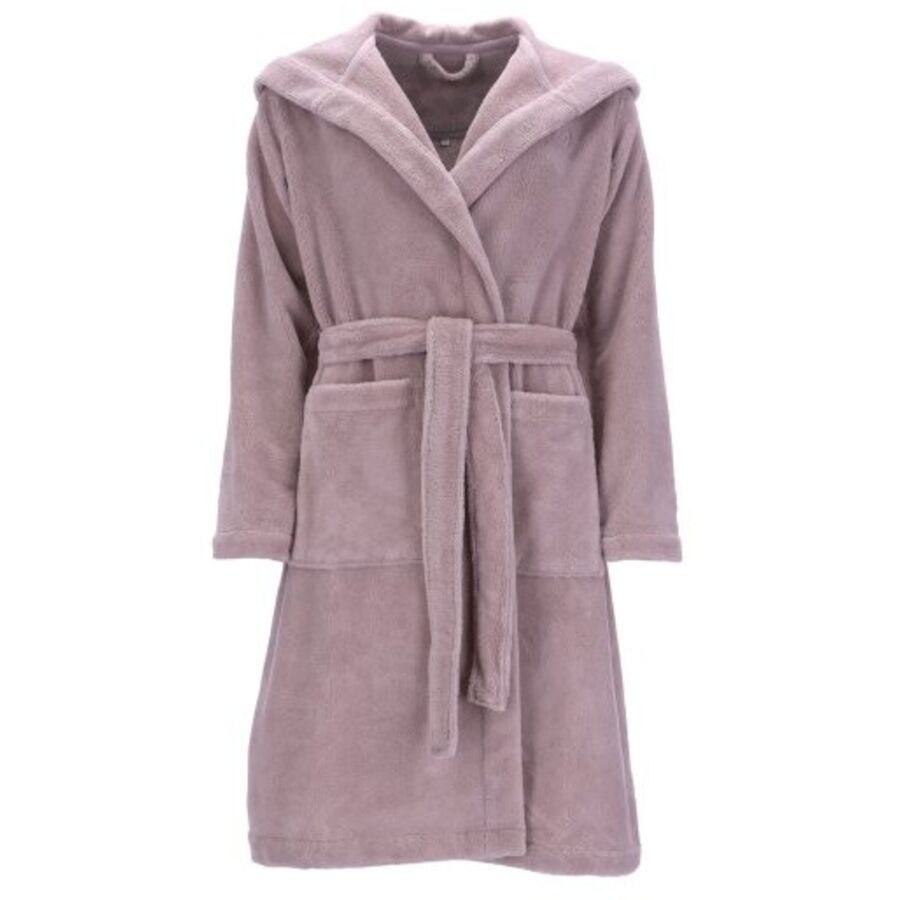 Bugatti Bademantel Romina XS Rosa Baumwolle XS - Farbe: hellrosa - Bademantel