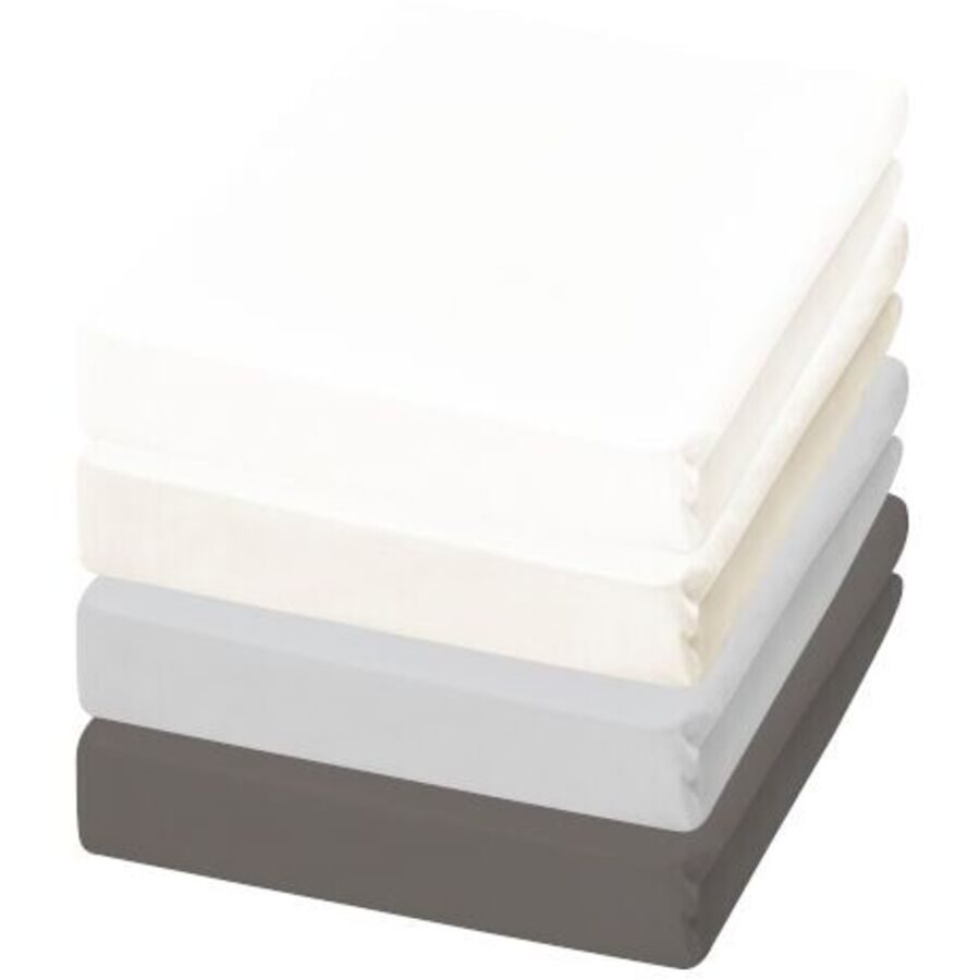 Dormisette Fixleintuch Flanell Blau Baumwolle 160 cm 200 cm - Fixleintuch