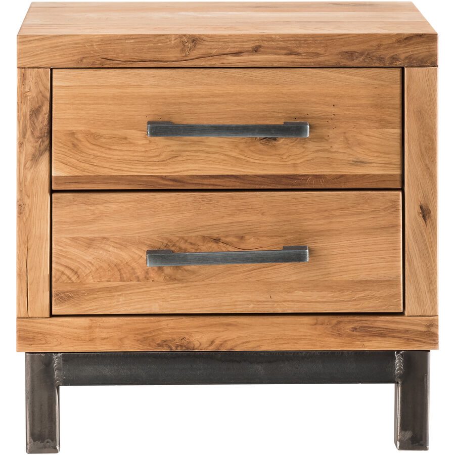Kommode Webs Braun Holz 50 cm 50 cm - Farbe: natur - Material: Kernbuche - Kommode