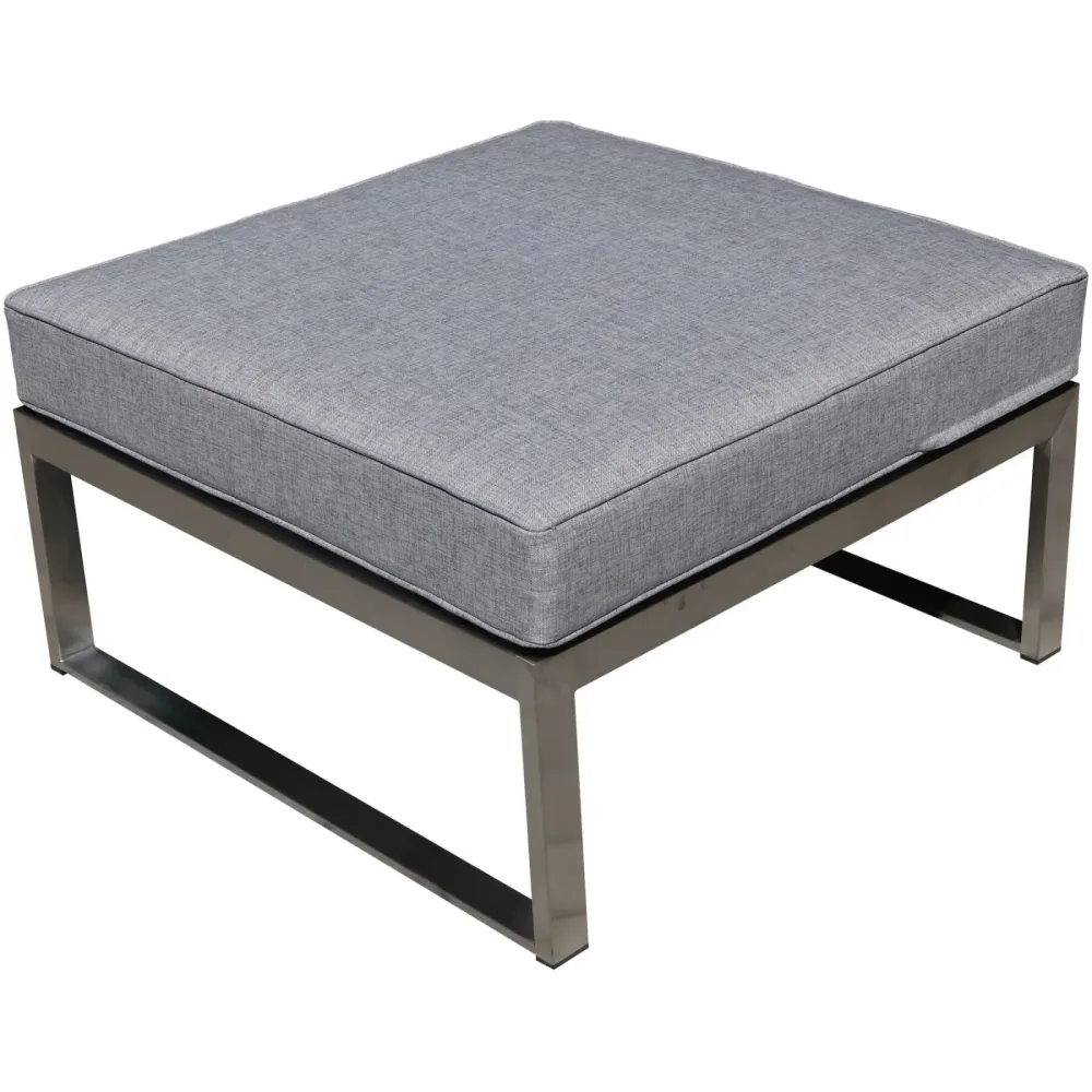 Loungeelement Fresea grau Edelstahl 1 B 69 T 69 cm - Loungeelement