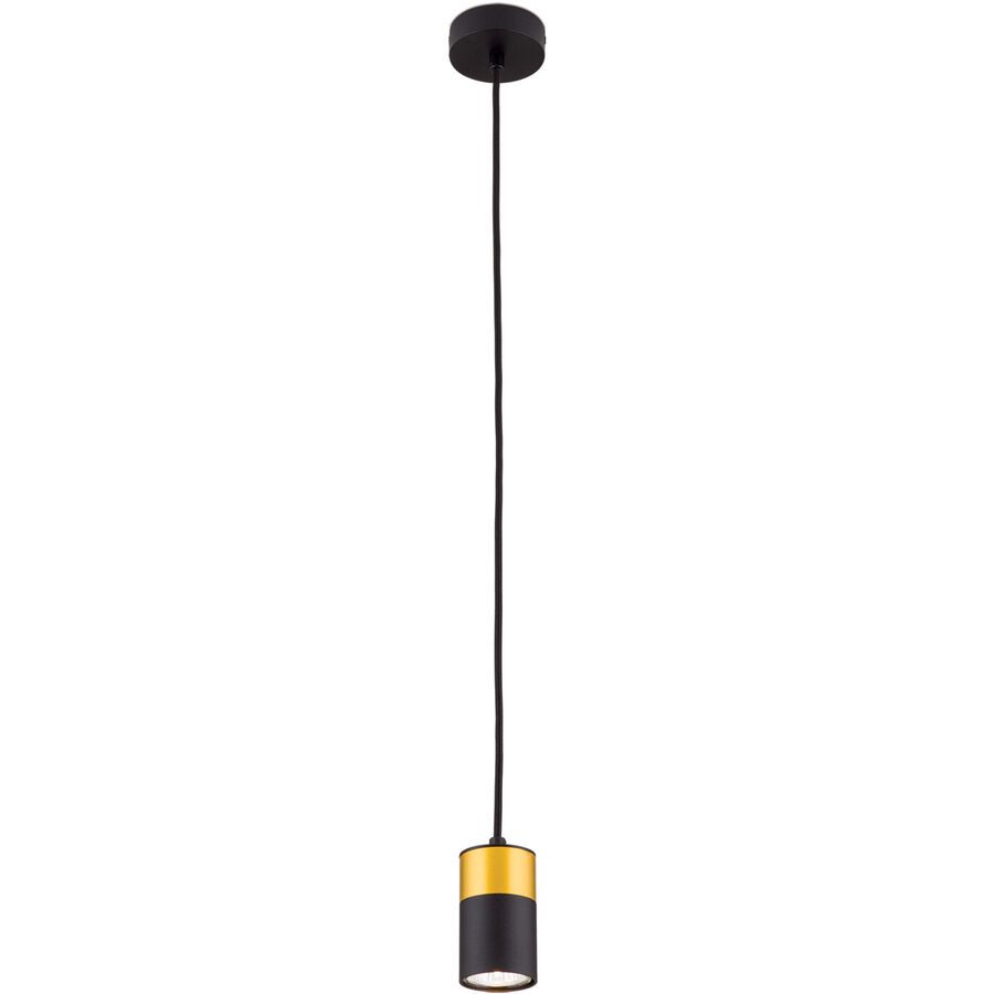 Pendellampe Martini Gold/Schwarz Aluminium 5.6 cm 5.6 cm - Farbe: schwarz-gold - Pendellampe