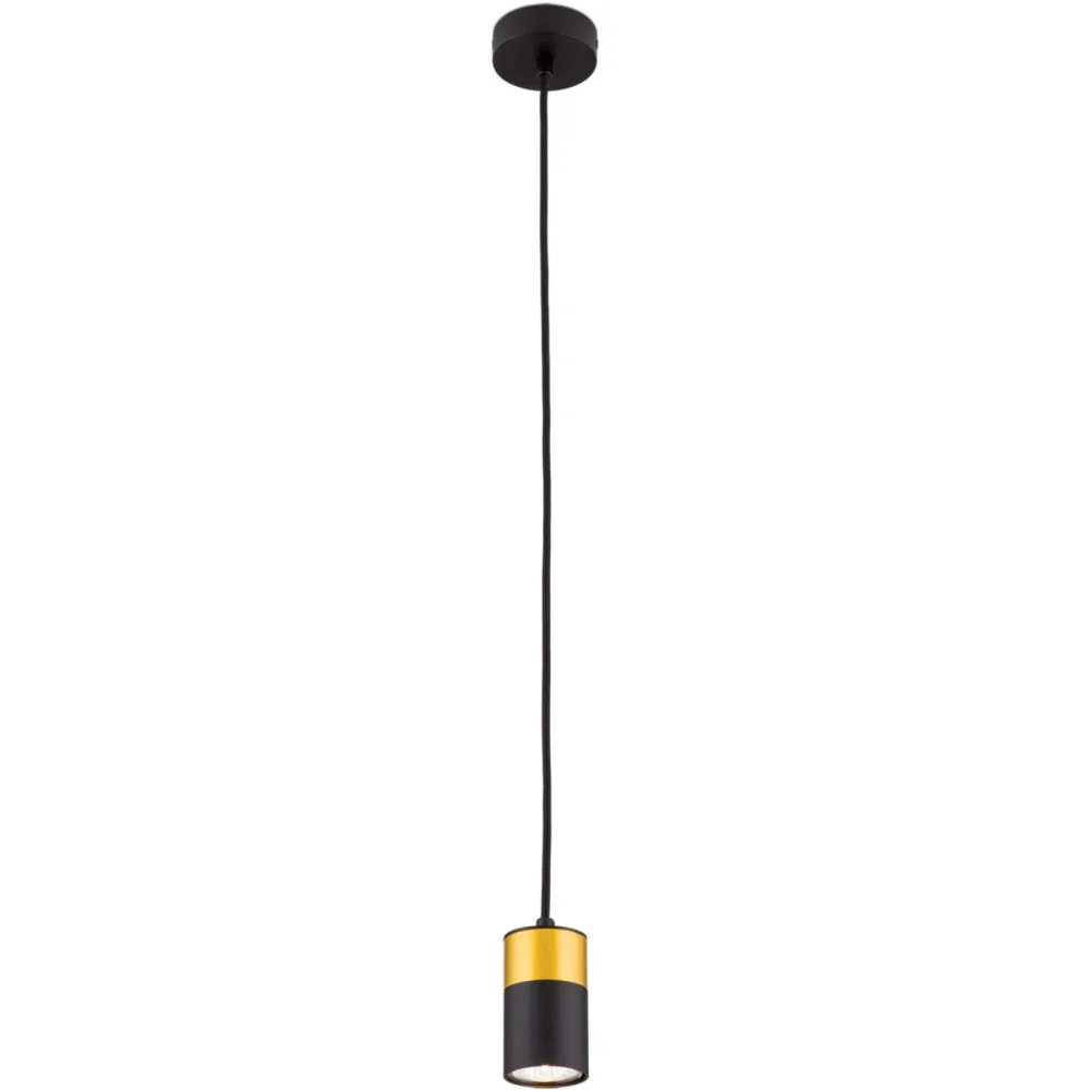 Pendellampe Martini Gold/Schwarz Aluminium 5.6 cm 5.6 cm - Farbe: schwarz-gold - Pendellampe
