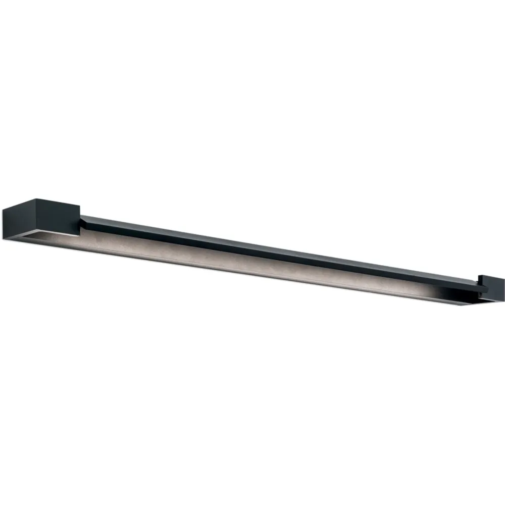 Wandlampe Marilyn Schwarz Aluminium 10 cm - Lichtfarbe: Warmweiss - Wandlampe