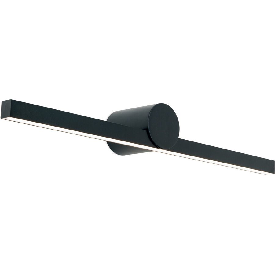 Wandlampe Beauty Schwarz Aluminium 10 cm - Lichtfarbe: Warmweiss - Wandlampe